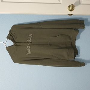 Bella+Canvas XL Green Hoodie
